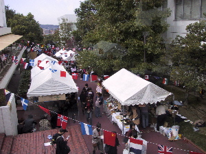 A view of one part of the festival