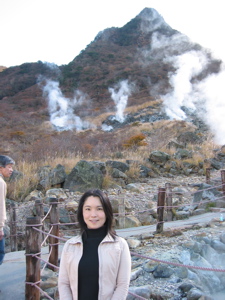 Yuriko with volcanic gases