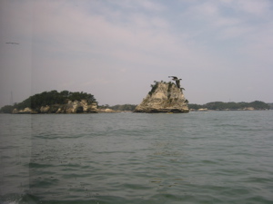 The view from the sightseeing boat