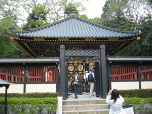 The mausoleum