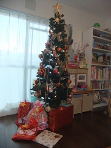 The presents under the Christmas Tree
