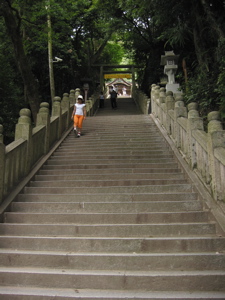 Stairs at Konpira