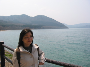 Yuriko and the lake
