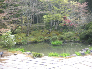 The pond at Entsuuin