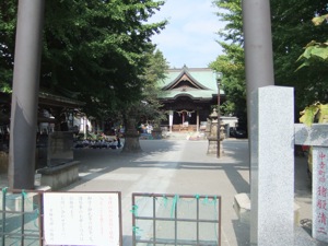 The precincts of Nyotai Daijin